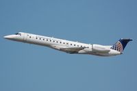 N15985 @ KEWR - CO Express ERJ145 taking off - by FerryPNL