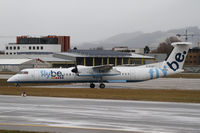G-ECOF @ LOWS - FlyBe DHC-8 - by Thomas Ranner