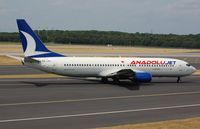 TC-JHJ @ EDDL - Anadulojet B738 - by FerryPNL