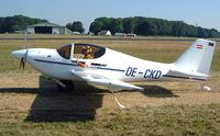 OE-CKD @ EGBP - Europa Avn Europa [134] Kemble~G 13/07/2003 - by Ray Barber