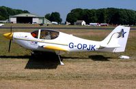 G-OPJK @ EGBP - Europa Avn Europa [PFA 247-12487] Kemble~G 13/07/2003. Named *The First Lady of The Many*. - by Ray Barber