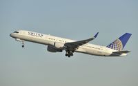 N590UA @ KLAX - Departing LAX - by Todd Royer