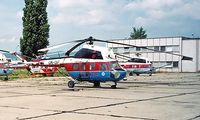 OM-OIP @ LZIB - Mil Mi-2 Hoplite [528524014] (Slov-Air) Bratislava-M R Stefanik~OM 21/06/1996