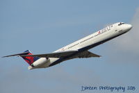 N949DL @ KSRQ - Delta Flight 2208 (N949DL) departs Sarasota-Bradenton International Airport enroute to Laguardia Airport - by Donten Photography