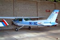OK-IKC @ LKKL - Cessna 152 [152-81978] Kladno~OK 08/05/2002 - by Ray Barber