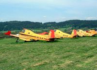 OK-RJK @ LKMR - Zlin Z.37T Agro Turbo [017] Marianske Lazne~OK 09/05/2002. Seen stored here with a number of other Zlin types. - by Ray Barber