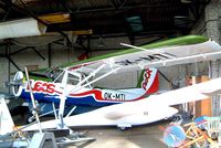 OK-MTI @ LKKL - Orlican L-60S Brigadyr [150815] Kladno~OK 08/05/2002. Tucked away in the back of a cluttered hangar. - by Ray Barber