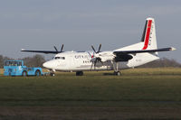 OO-VLP @ EGSH - Being pulled to the Eastern Apron.