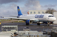D-AICC @ EGSH - Being re-postioned between the Air livery hangars.