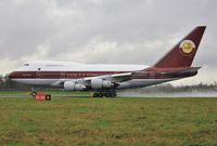 VP-BAT @ EGHH - Wet departure - by John Coates