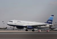 N521JB @ KLAS - Airbus A320