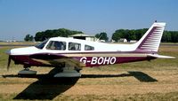G-BOHO @ EGBP - Piper PA-28-161 Warrior II [28-8016196] Kemble~G 13/07/2003 - by Ray Barber
