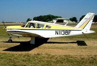 N1138F @ EGBP - Piper PA-28R-200 Cherokee Arrow [28R-35260] Kemble~G 13/07/2003 - by Ray Barber