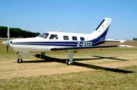 G-BXER @ EGBP - Piper PA-46-350P Malibu Mirage [4636110] Kemble~G 13/07/2003 - by Ray Barber