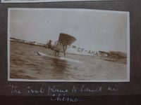 CF-AHA - Not your plane   but the same reg  Photo  by my father  1929/30 at Fort Chimo Ungava Bay    Was a fur trapper for RF then the HB   I have two other pics of float planes at Port Harrison  1931   I'm interested to know make . Best regards Rob de Caretert - by P.R.F. de Carteret.             R.G.F. de Carteret.