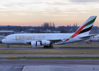 A6-EEA @ AMS - Taxi to the gate of Schiphol Airport - by Willem Göebel
