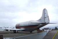 N422AU - Boeing / Aero Spacelines 377MG Mini-Guppy at the Tillamook Air Museum, Tillamook OR - by Ingo Warnecke