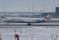 OE-LVF @ LOWW - Austrian Airlines Fokker 100 - by Thomas Ranner