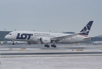 SP-LRB @ LOWW - LOT Boeing 787 - by Thomas Ranner