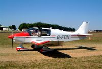 G-FTIN @ EGBP - Robin DR.400/100 Cadet [1830] Kemble~G 13/07/2003 - by Ray Barber