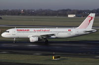 TS-IML @ EDDL - Tunisair, Airbus A320-211, CN: 958, Name: Gafsa El Ksar - by Air-Micha