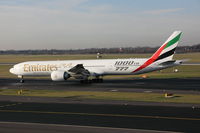 A6-EGO @ EDDL - Emirates, Boeing 777-31HER, CN: 35598/1000 - by Air-Micha