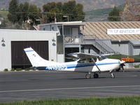 N133DS @ SZP - 1965 Cessna 182J SLYLANE, Continental O-470-S 230 Hp, taxi to Rwy 22 - by Doug Robertson
