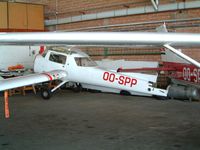 OO-SPP @ EBSP - Cessna 152 [152-85903] Spa-La Sauvenière~OO 15/08/2002. Seen here prior to being rebuilt.