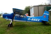 G-BBEX @ EIHN - Cessna 185A Skywagon [185-0491] Hacketstown~EI 26/04/2003 - by Ray Barber