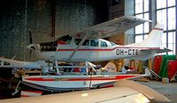 OH-CTE @ EFHF - Cessna TU.206G Turbo Stationair [U206-06883] Helsinki-Malmi~OH 14/05/2003 - by Ray Barber