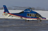 OY-HJB @ EGSH - Departing SaxonAir in the snow.