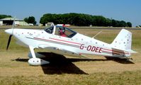 G-ODEE @ EGBP - Van's RV-6 [PFA 181A-13173] Kemble~G 13/07/2003 - by Ray Barber
