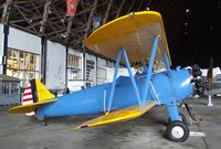 N65727 @ TMK - Boeing (Stearman) A75N1 (PT-17) at the Tillamook Air Museum, Tillamook OR - by Ingo Warnecke