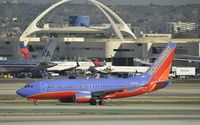 N919WN @ KLAX - Taxiing to gate - by Todd Royer