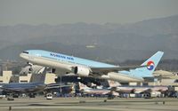 HL7715 @ KLAX - Departing LAX - by Todd Royer