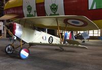 N132DL - Lewis Doyle L. Nieuport 11 replica at the Tillamook Air Museum, Tillamook OR