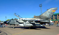 43 65 @ EGQL - JBG-31 Tornado in the static diplay at Leuchars airshow 2009 ,Carrying 2x 330 gal wing tanks - by Mike stanners