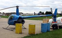 G-SBUT @ EGTB - Ex: G-BXMT > G-SBUT - Originally owned to, Southwest Helicharter Ltd in October 1997 as G-BXMT and currently with, Heli Air Ltd since November 2004 as G-SBUT. De-registered as cancelled by the CAA June 2009. - by Clive Glaister