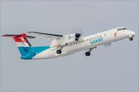 LX-LGM @ EDDR - De Havilland Canada DHC-8-402Q - by Jerzy Maciaszek