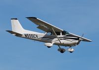 N555CV @ DTN - Landing at Downtown Shreveport. - by paulp