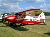 SE-BCL @ ESKB - Stinson 108-1 Voyager [108-2103] Barkarby~SE 01/06/2002 - by Ray Barber