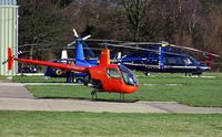 G-DMCD @ EGLD - Ex: G-DMCD > G-OOLI > G-DMCD > G-LINS - Originally owned in private hands November 1989 as G-DMCD and currently with, Heli Air Ltd since January 2004 as G-DMCD. To G-LINS August 2010. - by Clive Glaister