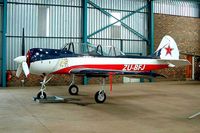 ZU-BFJ @ FAVV - Yakovlev Yak-52 [9010403] Vereeniging~ZS 10/10/2003 - by Ray Barber