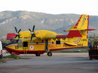 I-DPCV @ LIEO - With to other Canadair : 12 and 26 - by BTT