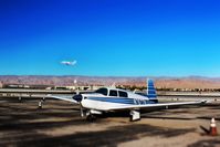 N7677V @ KPSP - Vicki the Mooney 201 at KPSP. - by F T