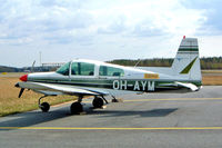 OH-AYM @ EFPO - Grumman American AA-5 Traveler [AA5-0431] Pori~OH 15/05/2003 - by Ray Barber