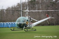 N103JA - Hiller UH-12C (N103JA) lands at JetBlue Park for the American Heroes Air Show - by Donten Photography