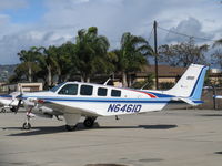 N6461D @ CMA - 1982 Beech B36TC, TURBO BONANZA, Continental TSIO-520-UB 300 Hp - by Doug Robertson