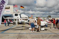 N754J @ SEF - Jabiru USA Sport Aircraft LLC J230-SP, N754J, at the US Sport Aviation Expo, Sebring Regional Airport, Sebring, FL - by scotch-canadian