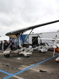 N9912S @ KSEF - Evolution Trikes REVO - by Mark Pasqualino